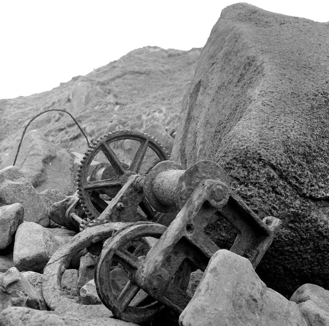 Nant and Bennallt tramway ironworl 1985, submitted by Dickie Bird on 14-03-2026.
© Richard Bird Nant and Bennallt tramway ironworl 1985